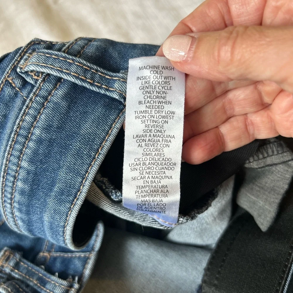 Democracy Ab Technology” Blue Denim Jeans - Picture 10 of 10